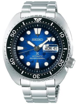 Автоматические часы Seiko Prospex King Turtle SRPE39K1 с салфеткой из микрофибры 13x13см Дайверские [Импортные]
