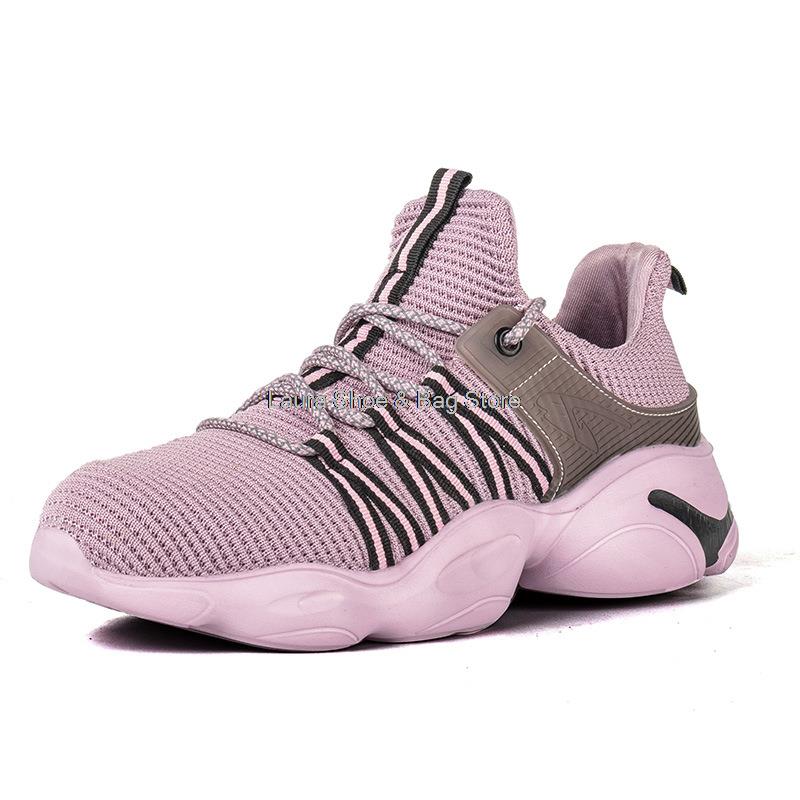 Модные легкие рабочие защитные ботинки для мужчин и женщин, строительные противоударные рабочие ботинки, кроссовки со стальным носком, мужские защитные ботинки, рабочая обувь