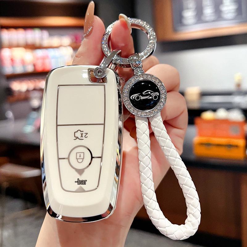 Чехол для ключа Ford для Focus, Mondeo, Escort, Taurus, Edge, Explorer, Everest - Защитный жесткий чехол