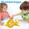 3D Печатные Драконы 3D Драконы С Гибкими Сочленениями Полностью Подвижные 3D Печатные Драконы Игрушки-Спиннеры Для Взрослых Мальчиков Детей