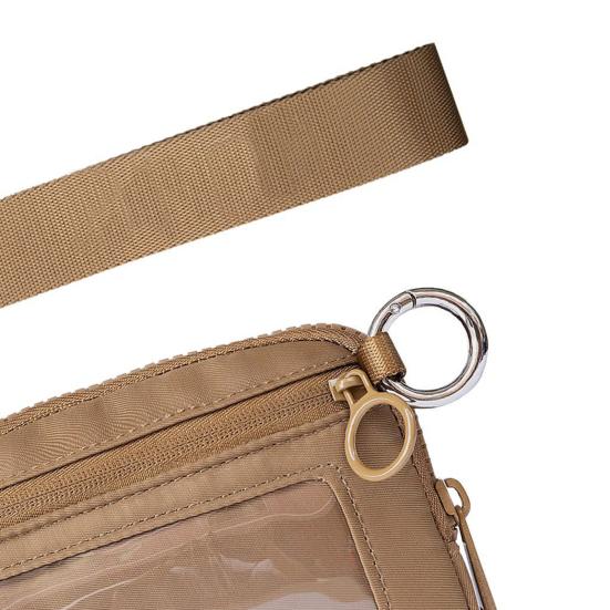 Кошелек для запястья с ремешком, водонепроницаемый чехол для браслета с прозрачным окошком 3