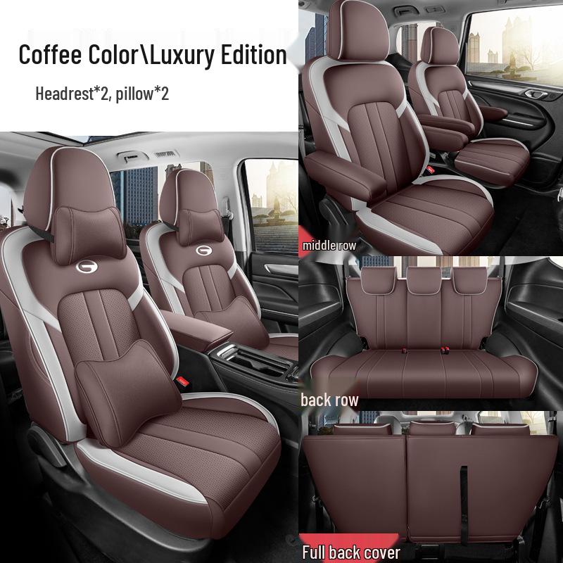 2025 MAX 270T WDCT GAC Trumpchi M6 Роскошный чехол на сиденье автомобиля, всесезонный, с полным охватом