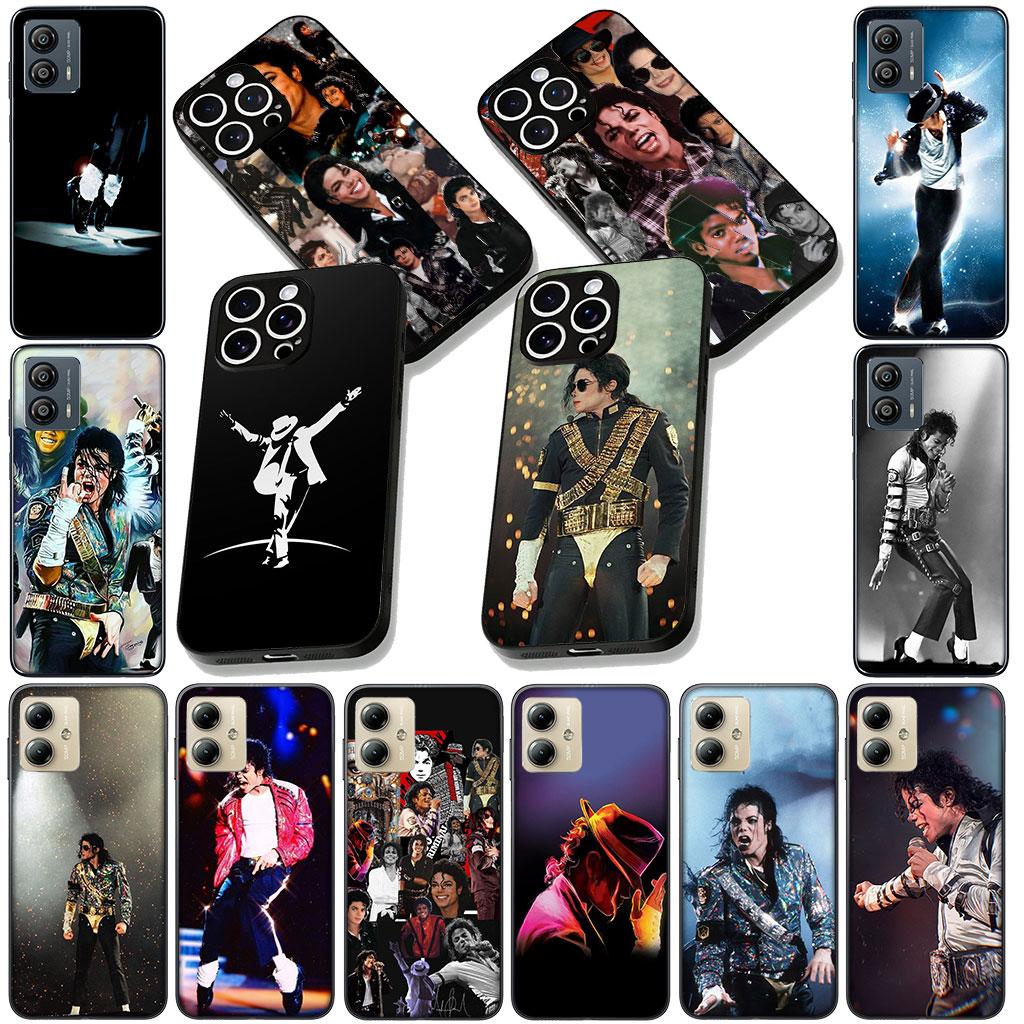 Мягкий чехол для телефона Motorola Moto E13 E20 E32 E22 G22 G23 G32 G60 G72 G7 G8 G82 G9 Plus Power Case M-Michaels Poster J-Jacksons