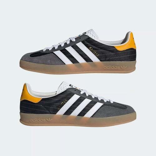 Adidas Оригинальные Gazelle Indoor Основной черный белый IF9642 Мужской размер