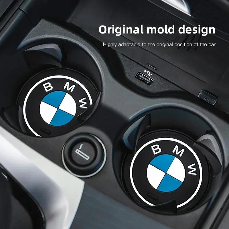 E60 E93 2025 Новый Для BMW M X3 X5 X6 2 шт. Резиновая Подставка под Стакан в Автомобиль Буфер Противошумный Коврик Подушка Для BMW F15 G05 F16 G06 F25 G01 G08 F