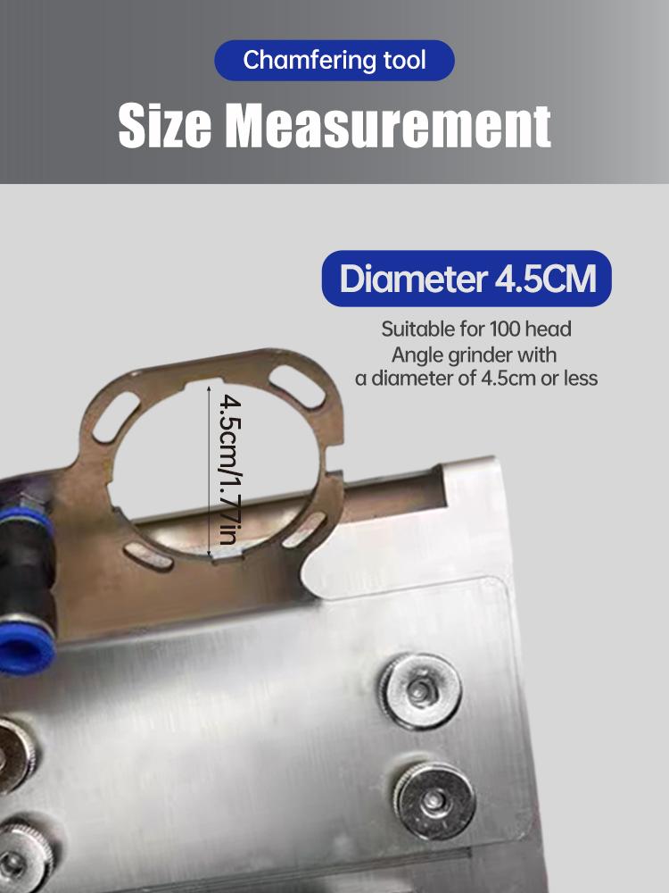 Стойка для угловой шлифмашинки для плитки, 45-градусная фаска, инструмент для снятия фаски с плитки, керамики, камня, для большинства машин