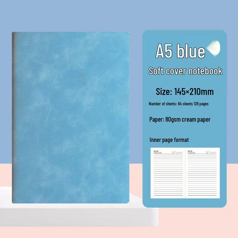 Блокнот А5 на заказ с толстыми листами: Студенческий приз высокой ценности и журнал для встреч предприятия с печатью логотипа.