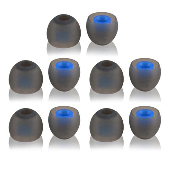 5 пар мягких силиконовых звукоизоляционных вкладышей-вкладышей, сменный аксессуар для наушников