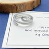 Серебряное кольцо-змея S925: Модный, Крутой и Дерзкий Дизайн Животного для Открытого Указательного Пальца
