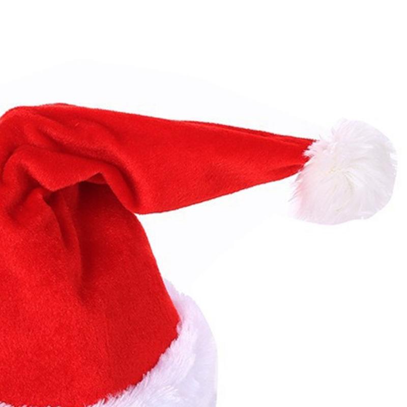 Электрическая Рождественская Шляпа с Движущимися Ушами, Забавная, Поющая, Танцующая, Мягкие Колпаки, Праздничный Подарок, Украшения, Игрушки для Детей