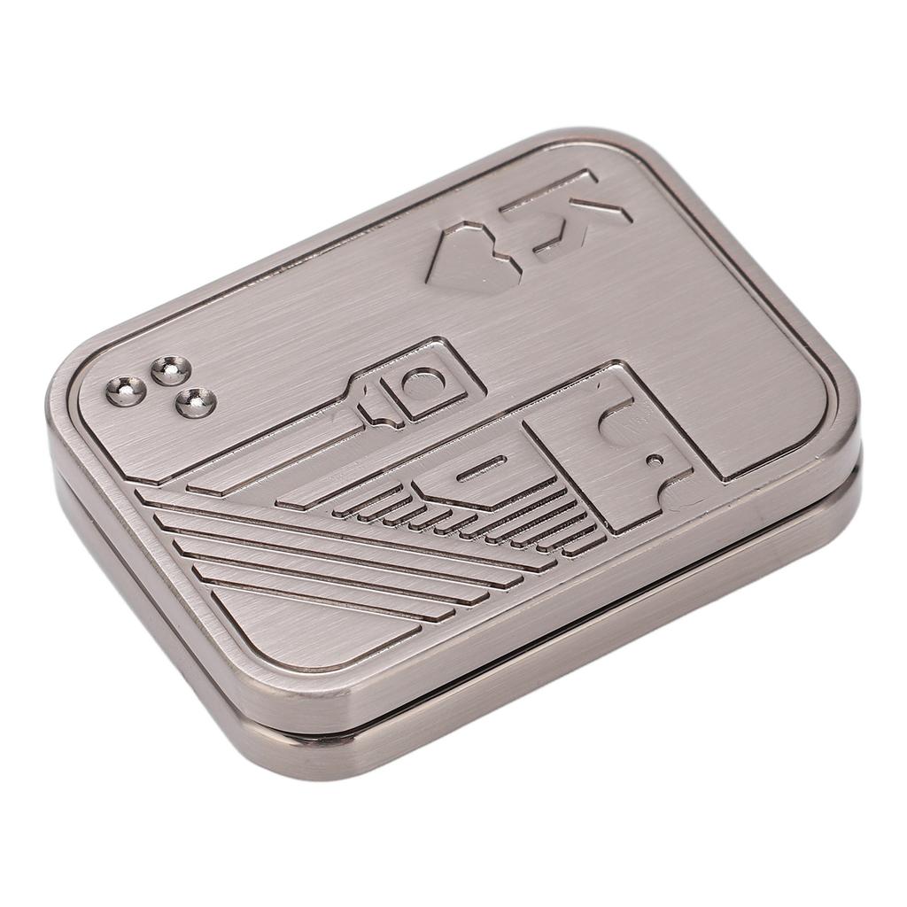 Magnetic Slider Toy Metal Adult Office ADHD Autism Anxiety Stress Relief Push Slider Sensory Toy