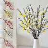 1pcs DIY Wintersweet Faux Flower Plastic Fake Plastic Flower Artificial Plum Blossom Home Decor