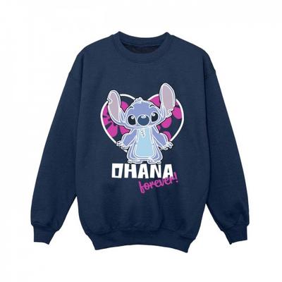 Толстовка с принтом «Лило и Стич» Ohana Forever Heart для мальчиков