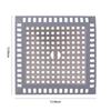 Multi Purpose Bathtub Drain Cover Square Anti-blocking Strainer Shower Drain Strainers  Kitchen