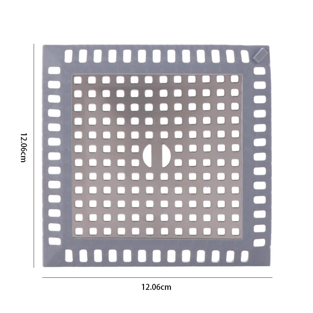 Multi Purpose Bathtub Drain Cover Square Anti-blocking Strainer Shower Drain Strainers Kitchen
