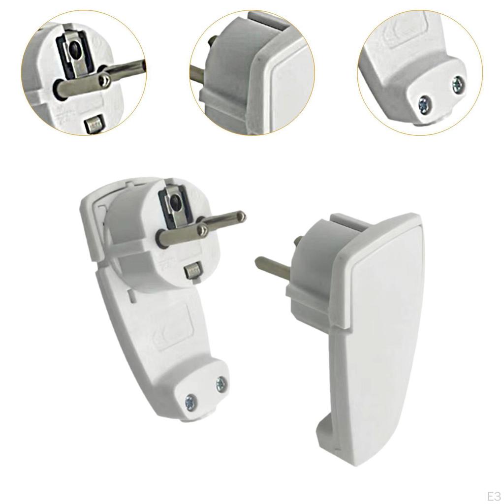 Переподключаемая вилка питания Франция Германия ЕС Электрический разъем