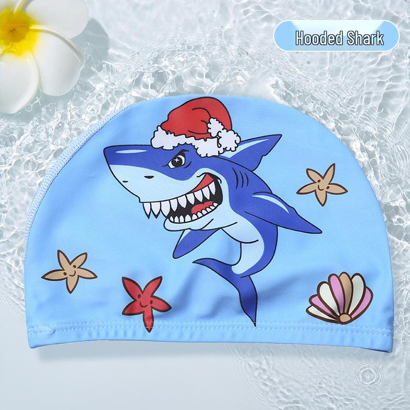Children's Cartoon Ear-Protective Swim Cap - Cute, Comfy, and Secure for Boys and Girls