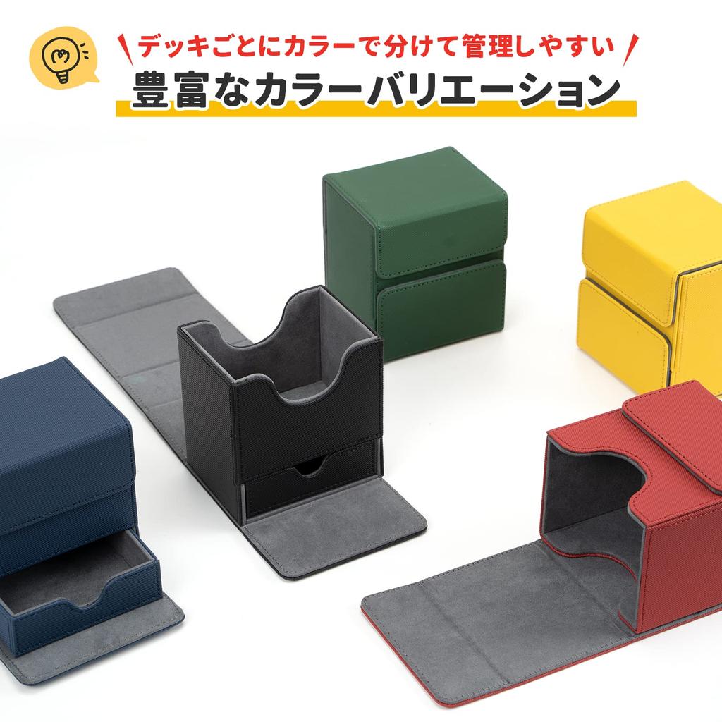 Чехол для палубы Unicorn Step, щит, коробка для хранения, чехол для торговой карты, кожа для торговой карты x (черный Красный)