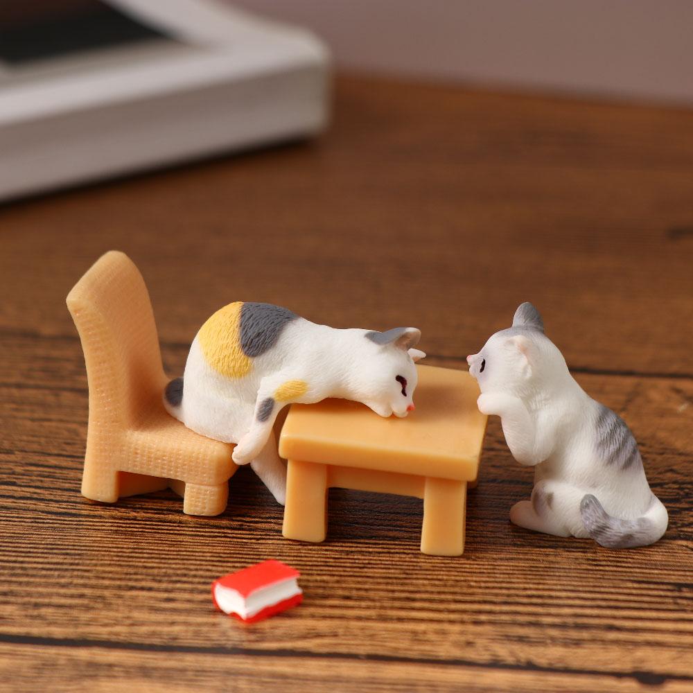 Dollhouse Animal Model Fairy Garden Ornament Micro Landscape Home Decor Miniature Figurines