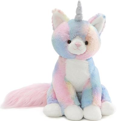 Кукла-кошка Gund Rainbow Unicorn, разные цвета, 32см, Популярные игрушки для корейских детей