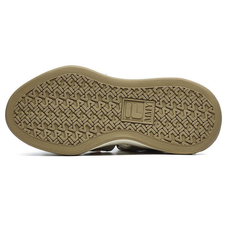 Fila X MIHARA YASUHIRO Кожаные сандалии FM-15 Повседневные пляжные сандалии Мужские сандалии Устрично-серый F12M224403FPB