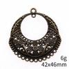 NewArrivals Jewelry Findings Angel Dream Catcher Earring Connector Accessories Parts Women's Bag Accessories For Women