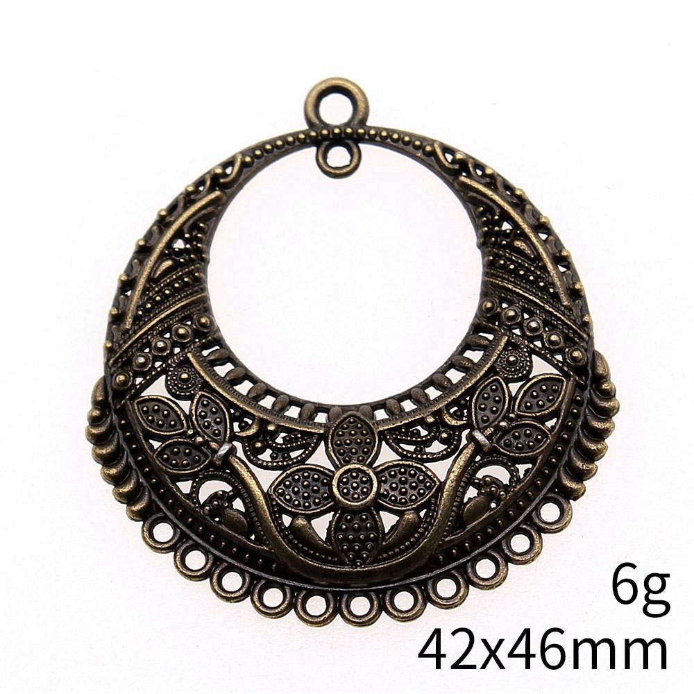 NewArrivals Jewelry Findings Angel Dream Catcher Earring Connector Accessories Parts Women's Bag Accessories For Women