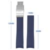 Для Longines Conquest L3.781 L3.782 L3.742 L3.642 Силиконовый Резиновый Ремешок для Дайверских Часов Запасной Ремешок 21 мм Обрезной Регулируемый Браслет