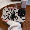 INS мультфильм Lnk Cat силиконовый чехол для телефона для iPhone 12 13 14 15 Pro Max 11 Mini SE X XS XR 7 8 Plus кожаный противоударный полный чехол