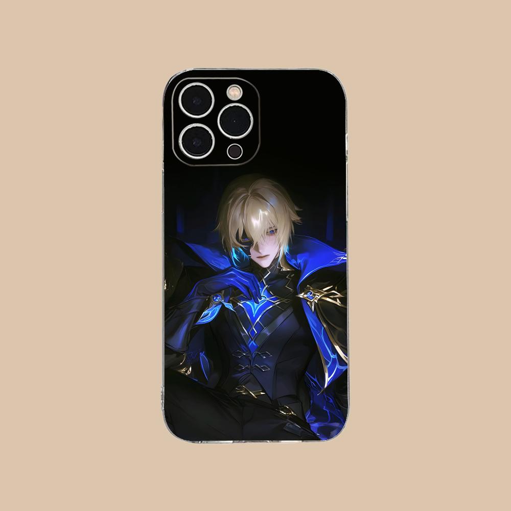 Игровой чехол для телефона GI Dainsleif для iPhone 17 16 15 14 13 12 11 X XR XS Air Pro Max Plus Mini Мягкий прозрачный чехол из ТПУ