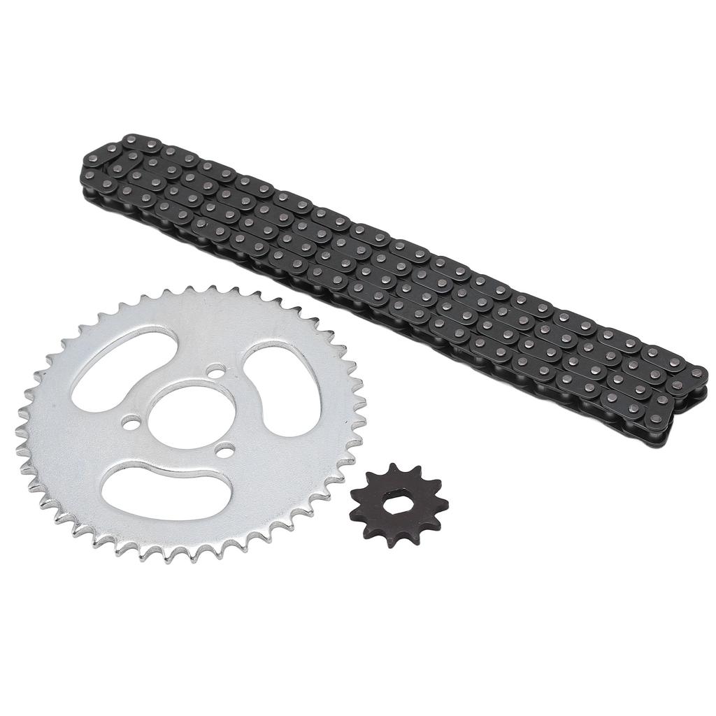 T8F Front and Rear Sprocket Chain Replacement High Power T8F Gear Chain Set for Modified Karts ATVs