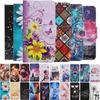 Flip Leather Phone Case For Samsung Galaxy S24 S23 FE A54 A53 A34 A24 Note 20 Ultra Wallet Card Holder Stand Book Style Pouch Cover