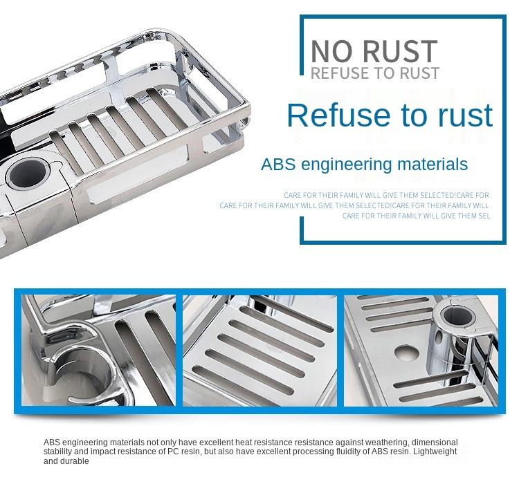 Многофункциональный органайзер для домашнего декора, подъемный стержень для ванной комнаты, съемная подставка без сверления, держатель для мыла, полка для душа, стеллаж для хранения, лоток