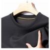 Men S Long Sleeve Solid Crew Neck Casual T Shirt