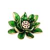 Lotus Brooch, High-end Women's Exquisite Enamel Lotus Brooch, Niche Design Sense Brooch