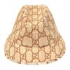 Gucci GG Snakeskin Trim Raffia Fedora Hat 'Brown' Unisex 582435-3HH39-9264