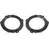 Pair 7" LED Headlight Mount Bracket Plastic Ring For Jeep Wrangler TJ 1997-2006