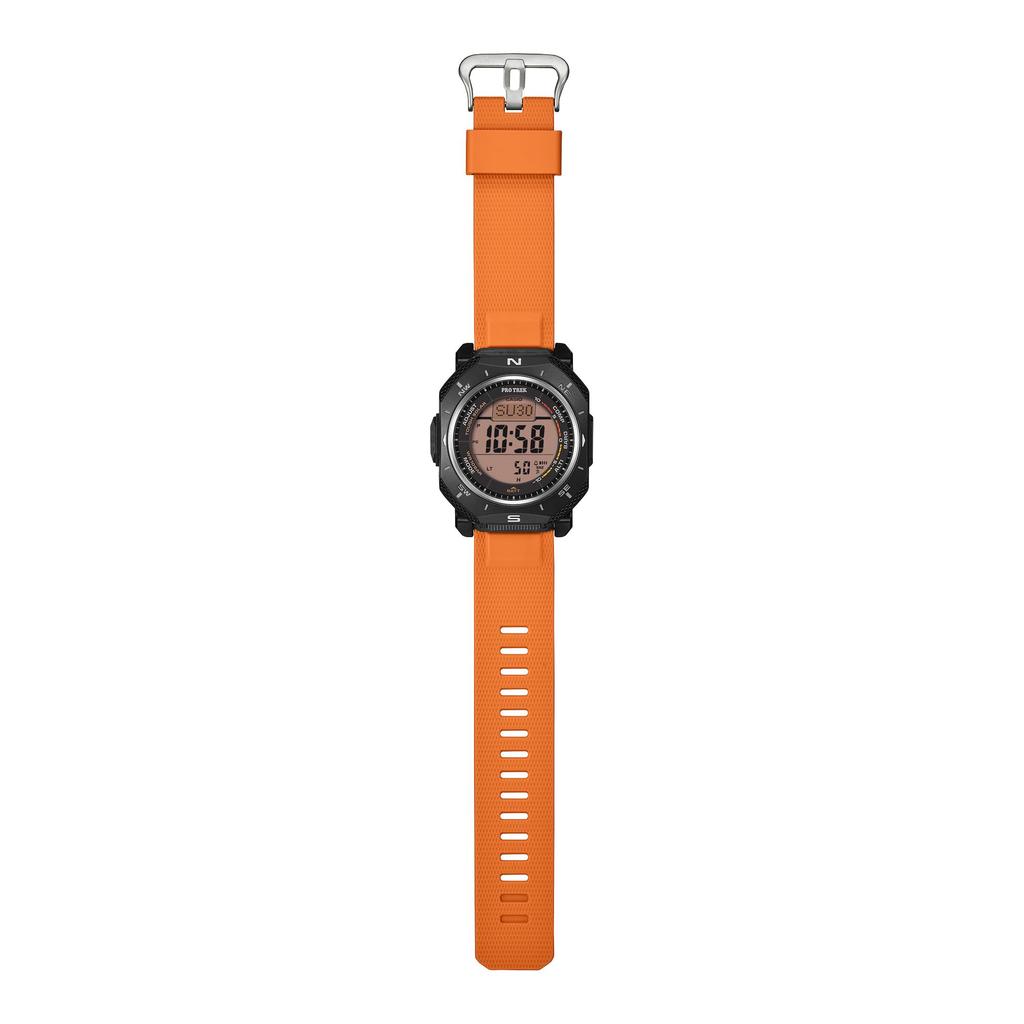 Casio PRO TREK PRG-69-4JF Climber Line Tough Solar Наручные часы для активного отдыха, Оранжевые