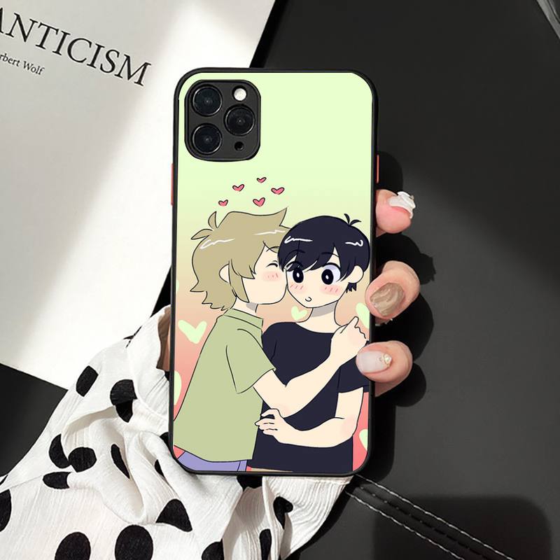 Чехол Omori Game Phone для iPhone 11 12 13 mini pro XS MAX 8 7 6 6S Plus X 5S SE 2020 XR