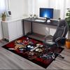 Custom Name Halloween horror Printed Carpet, for Office Chair Living Room Bedroom Kitchen Room Decor Gifts.