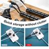 2M Cable Wire Protector Universal Cable Organizer, трубка для намотки проводов, органайзер для стола, инструменты для кабелей 6/10/16 мм