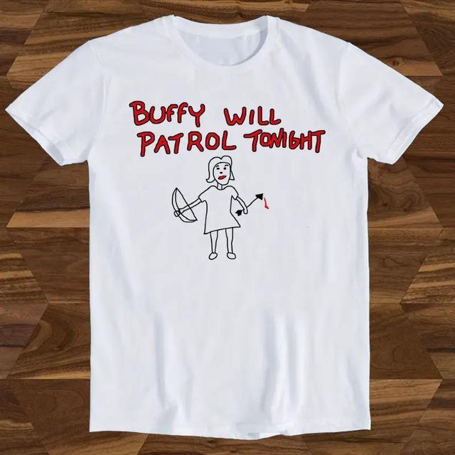 Camiseta Estampada Buffy Patrol Tonight