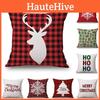 Merry Christmas Xmas Gift Designed Throw Pillow Case Cover Cushion 18 X 18 Inch Premium Quality For Festive Home Decoration