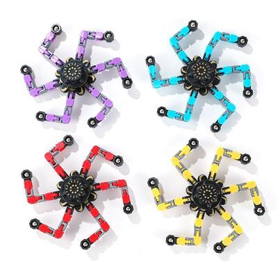 Деформируемые детские игрушки-цепочки Fidget Spinner для детей, устойчивый ручной спиннер, игрушки для снятия стресса, подарок для взрослых