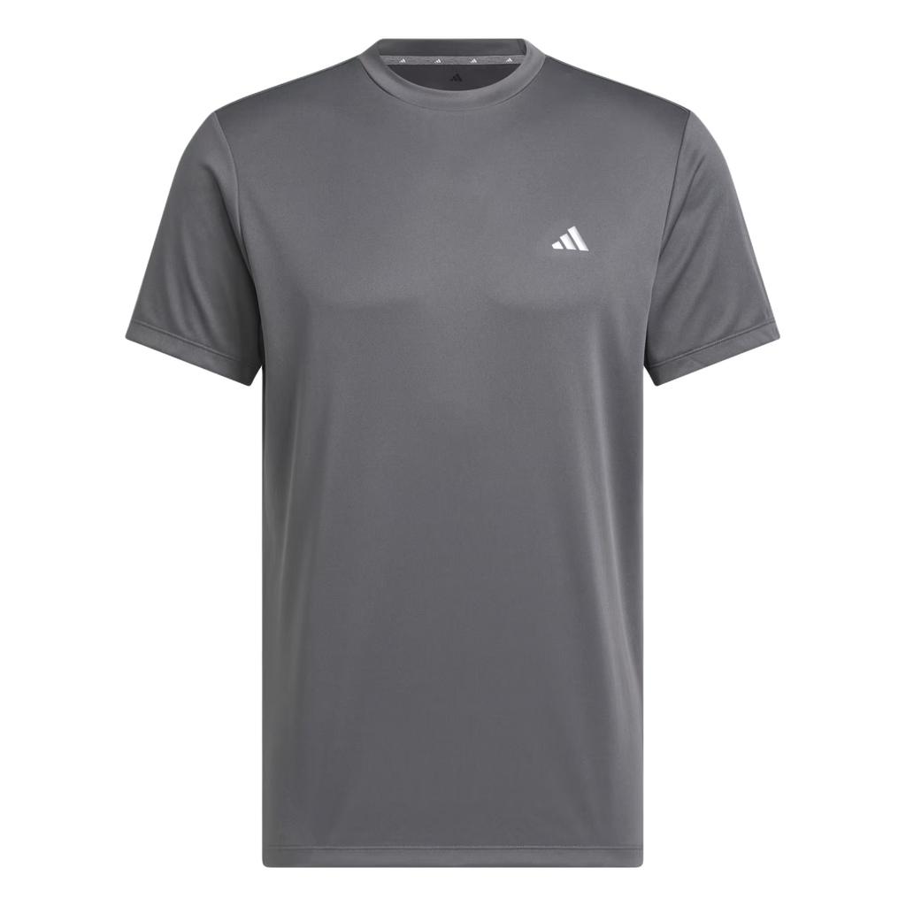 adidas Стильная и удобная мужская рубашка для гольфа с круглым вырезом и коротким рукавом, обеспечивающая высокую производительность KD7253