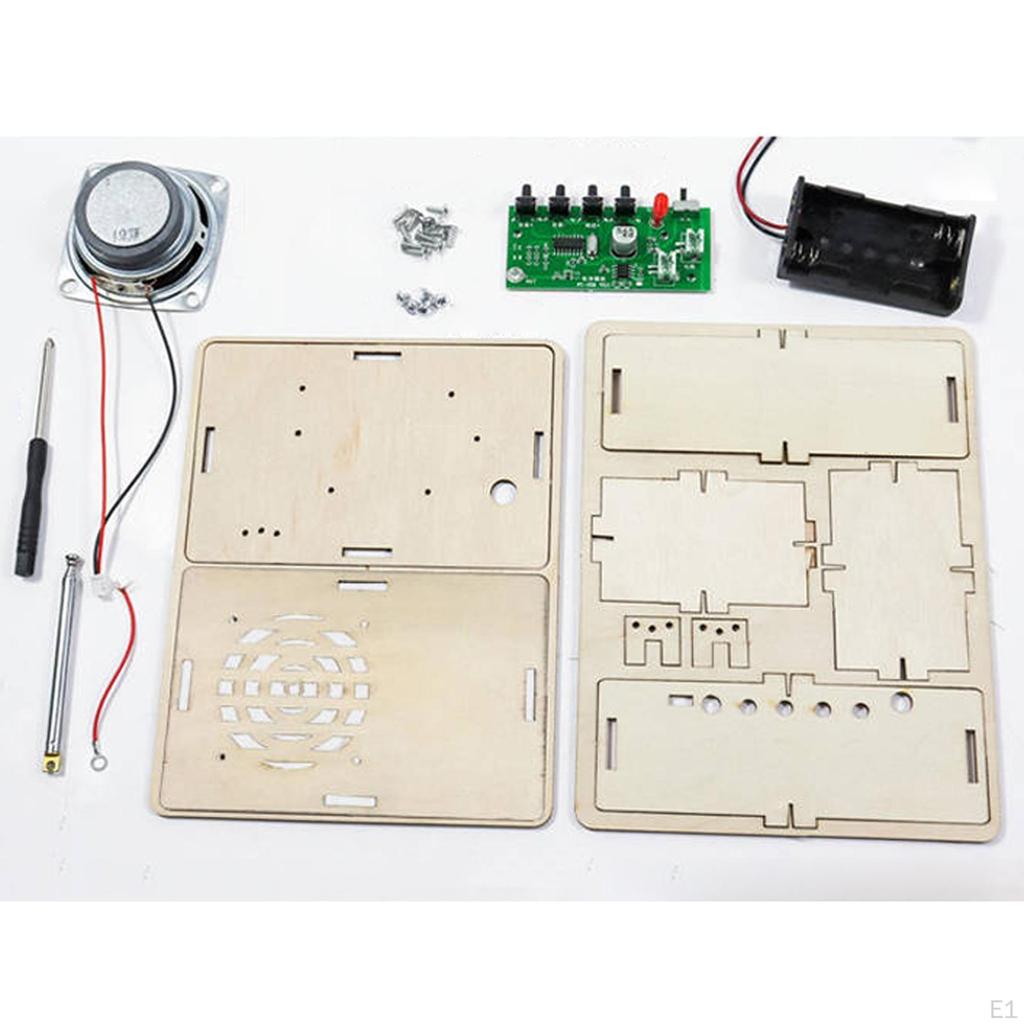 DIY Radio Model Science Kits Experiment Project Assembly Classroom Teaching Building Set for