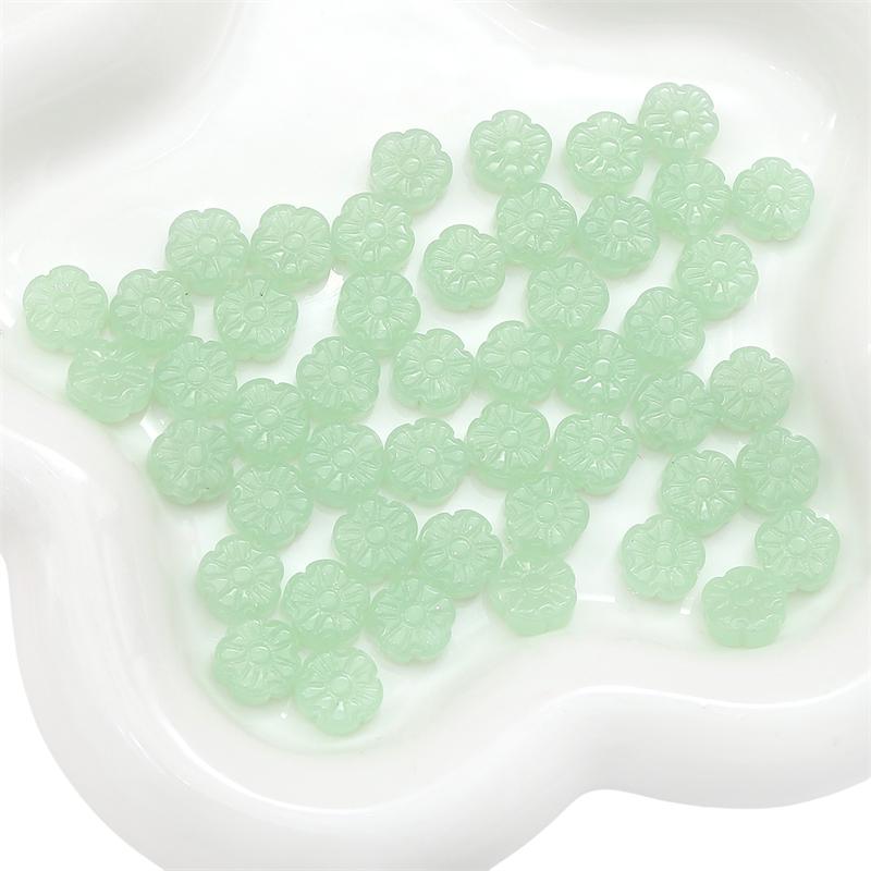 10 шт. хрустальные бусины в виде тыквы и сливы, свободные бусины-разделители для DIY браслета, ожерелья, изготовления ювелирных изделий