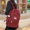 New Large-capacity Backpack Fashionable and Casual Simple Junior High School Schoolbag Large-capacity Travel Backpack