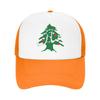 Lebanon Flag Map Beirut Cedar Tree Lebanese Mesh Baseball Cap Unisex Sport Trucker Hat  Hats Breathable Summer Trucker Caps