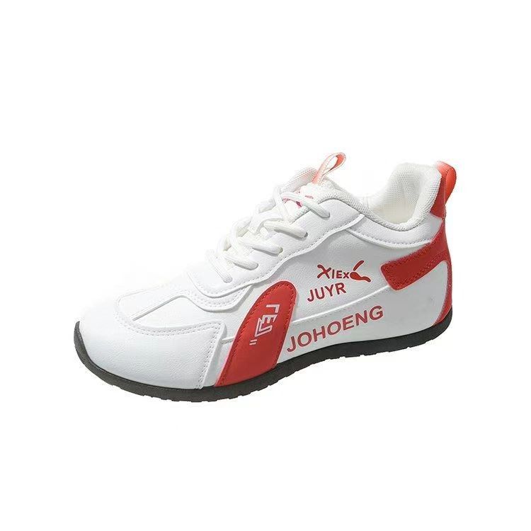 Foreign Trade Women's Sports Shoes 2024 New European and American Style Fashion Leather Surface Couple Men's and Women's Travel Shoes